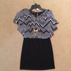 Girls dress with necklace.